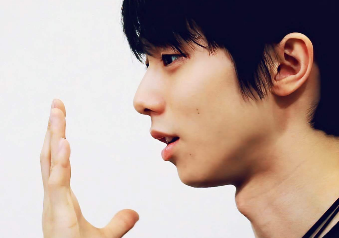 羽生結弦 アデノイド顔貌 横顔