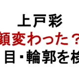 上戸彩 顔変わった？ 鼻・目・輪郭を検証