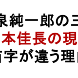 小泉純一郎の三男 宮本佳長の現在 苗字が違う理由