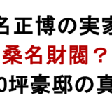 桑名正博の実家は 桑名財閥？ 700坪豪邸の真相